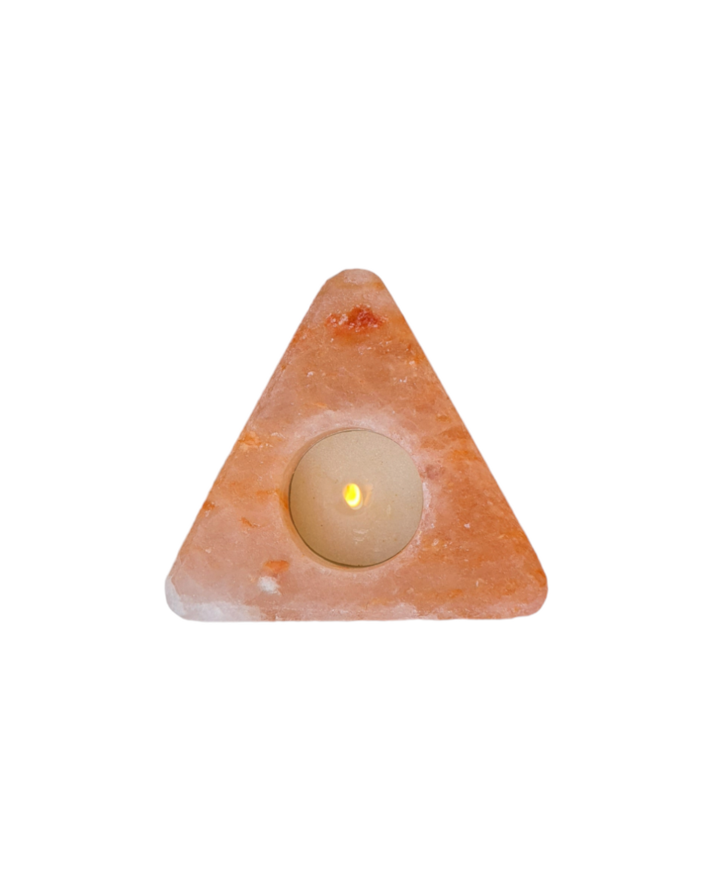 Bougeoir de sel rose de l'Himalaya : Triangle