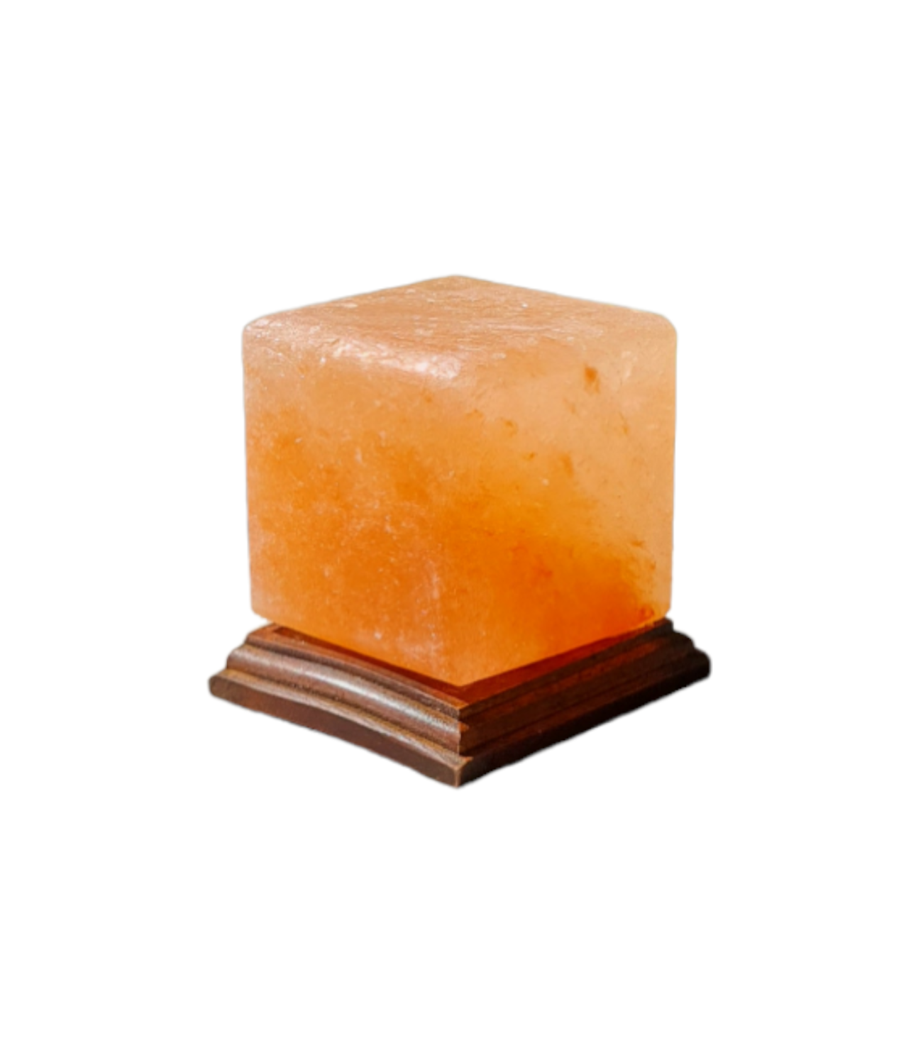 Rosa Himalaya-Salzlampe: Cube Mini USB, Nachtlicht
