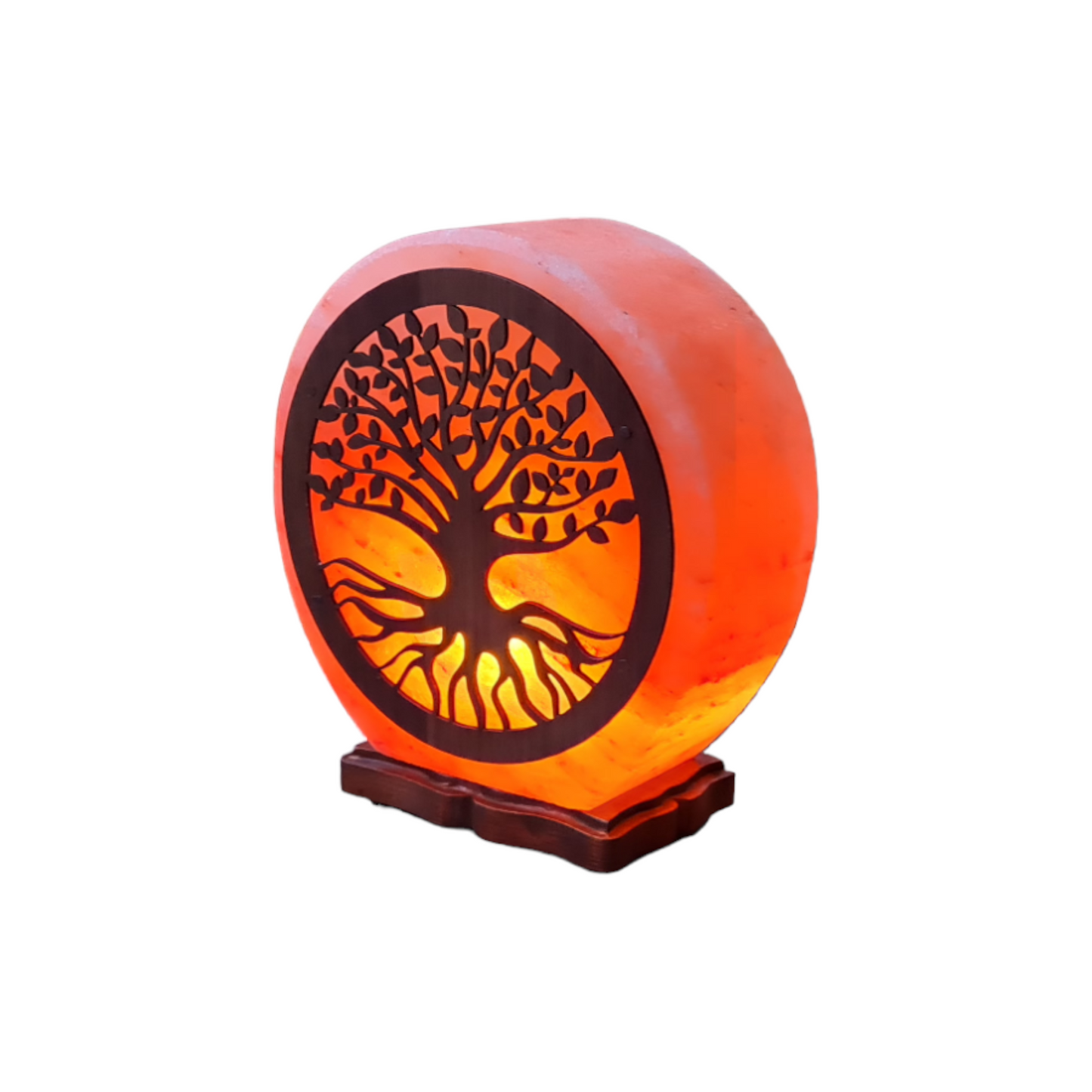 3D Himalayan Pink Salt Lamp: Tree of Life (Size L with Dimmer)