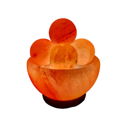 Himalayan Pink Salt Lamp: Massage Bowl (Size L with Dimmer)